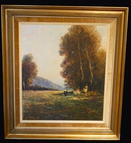 Josef Klarl Landscape Oil Painting