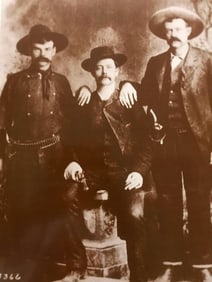 Three US Marshals, Western Photo Priint