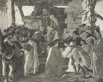 Early 1900s Print, #268 Adoration of the Magi