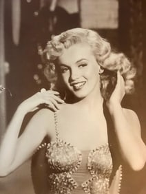 Marilyn Monroe Sequined Dress Photo Print
