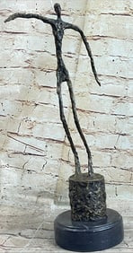 After Giocometti, Abstract Bronze Figure