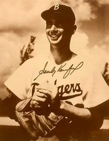 Sandy Koufax, Brooklyn Dodgers, Baseball Photo Print