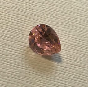 4ct Russian Pink Cubic Zirconia