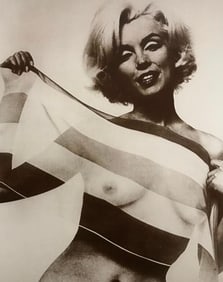 Nude Marilyn Monroe Photo Print