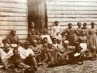 African American History, Slaves, Civil War Plantation Photo Print