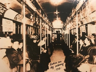 Ladies Car New York Subway Photo Print