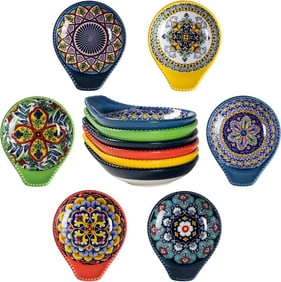 Colorful Set Ceramic Dipping Bowls