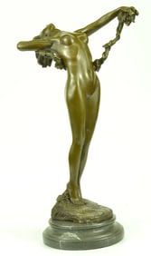 After Frishmuth, Art Nouveau Bronze Sculpture