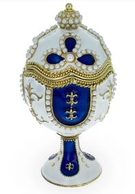 Royal Pearls Trinket Jewel Box Egg