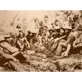 Native American HIstory, Geronimo Meeting Photo Print