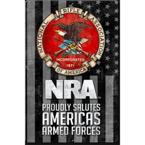 NRA Metal Pub Bar Sign