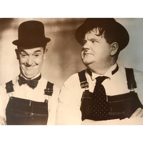 Laurel & Hardy Photo Print