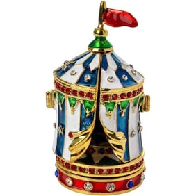 Circus Tent Trinket Jewel Box