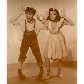 Mickey Rooney, Judy Garland Photo Print