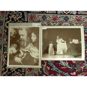 Pair of Art Nouveau Style Photo Prints