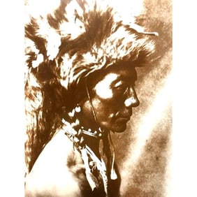 Piegan Chief Yellow Kidney Photo Print