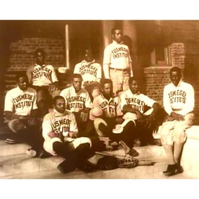 Tuskegee Institute Baseball Team Photo Print