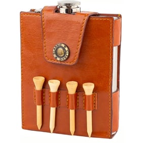 Golf Flask Gift Set