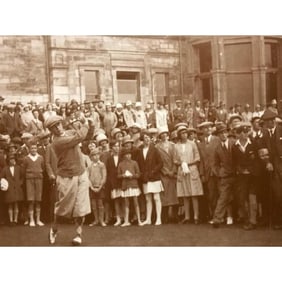 Bobby Jones Golfing, St Andrews Photo Print