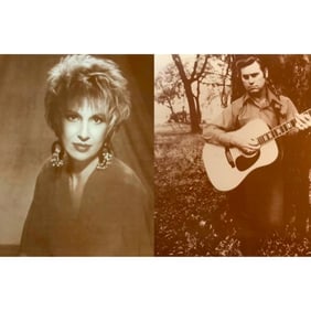 Vintage George Jones, Tammy Wynette Photo Prints