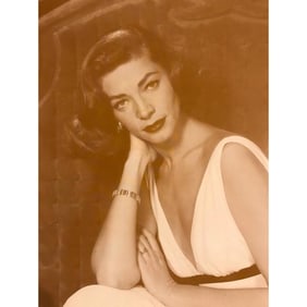 Vintage Actress Lauren Bacall Photo Print