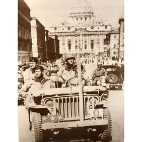 World War II, General Clark, Italy Photo Print