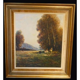 Josef Klarl Landscape Oil Painting