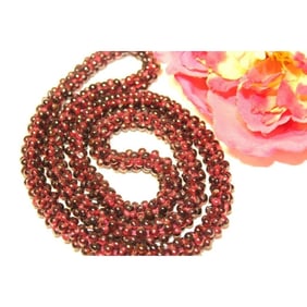 Art Deco Garnets Pyrope Necklace