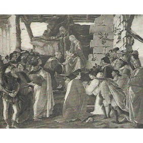 Early 1900s Print, #268 Adoration of the Magi