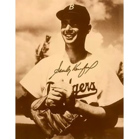 Sandy Koufax, Brooklyn Dodgers, Baseball Photo Print