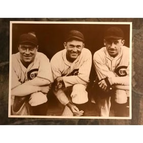 Chicago Cubs Baseball Photo Print