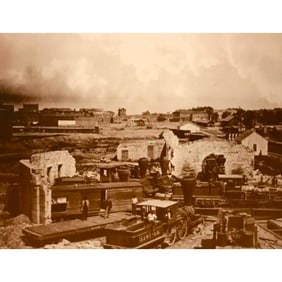 Confederate Ruins, Trains After Sherman's Campaign