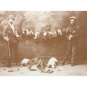 19thc Quail Hunters Photo Print