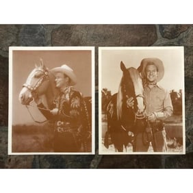 Pair of Western Singing Cowboys Photo Prints