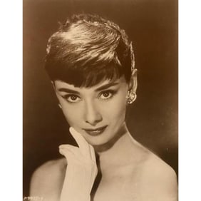 Vintage Audrey Hepburn Photo Print