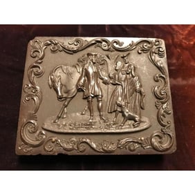 19thc Ornate Gutta Percha Daguerreotype Case