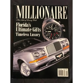 Rare 1990s Issue, Millionaire Magazine