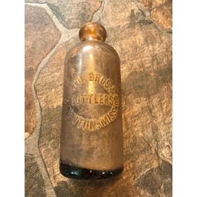 Early 1900s Newton Mississippi Walton Bros Soda Bottle