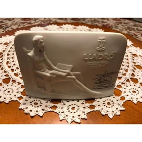 Vintage LLADRO Collector's Society Plaque, Don Quixote