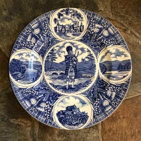 Vintage Scottish Pride Weatherby Collectible Plate