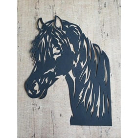 Paper Horse Silhouette, Scherenschnitte Art