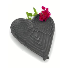 Russian Shungite Gemstone Angel Wings Dish