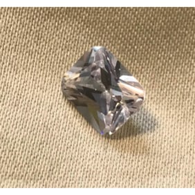 8ct Radiant Cut Cubic Zirconia Diamond Simulant