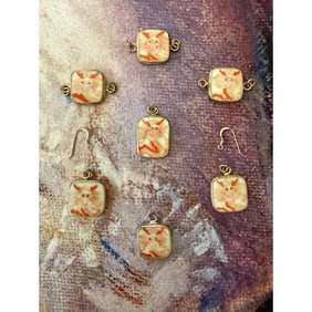 200+ Year Old Chinese Pottery Shards, Jewelry Findings