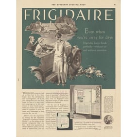 1927 Frigidaire Saturday Evening Post Ad