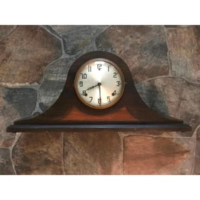 Vintage Gilbert 1807 Mahogany Mantel Clock