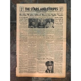 World War II Stars And Stripes Newspaper