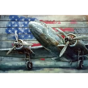 Large Size Mixed Media Wings of Freedom Painting