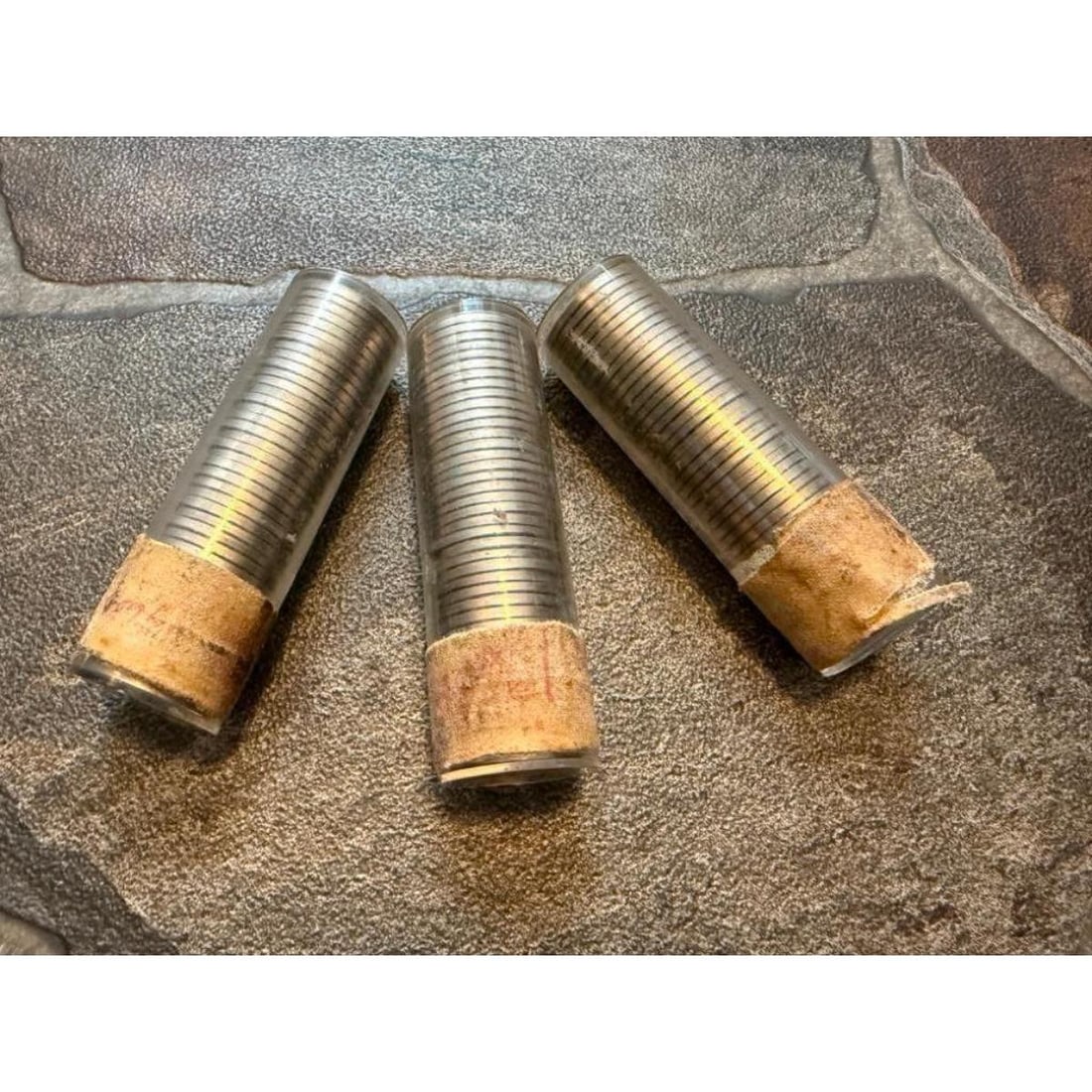 Three Bank Rolls, 1963-D Un-circulated Jefferson Nickels (1 of 4)