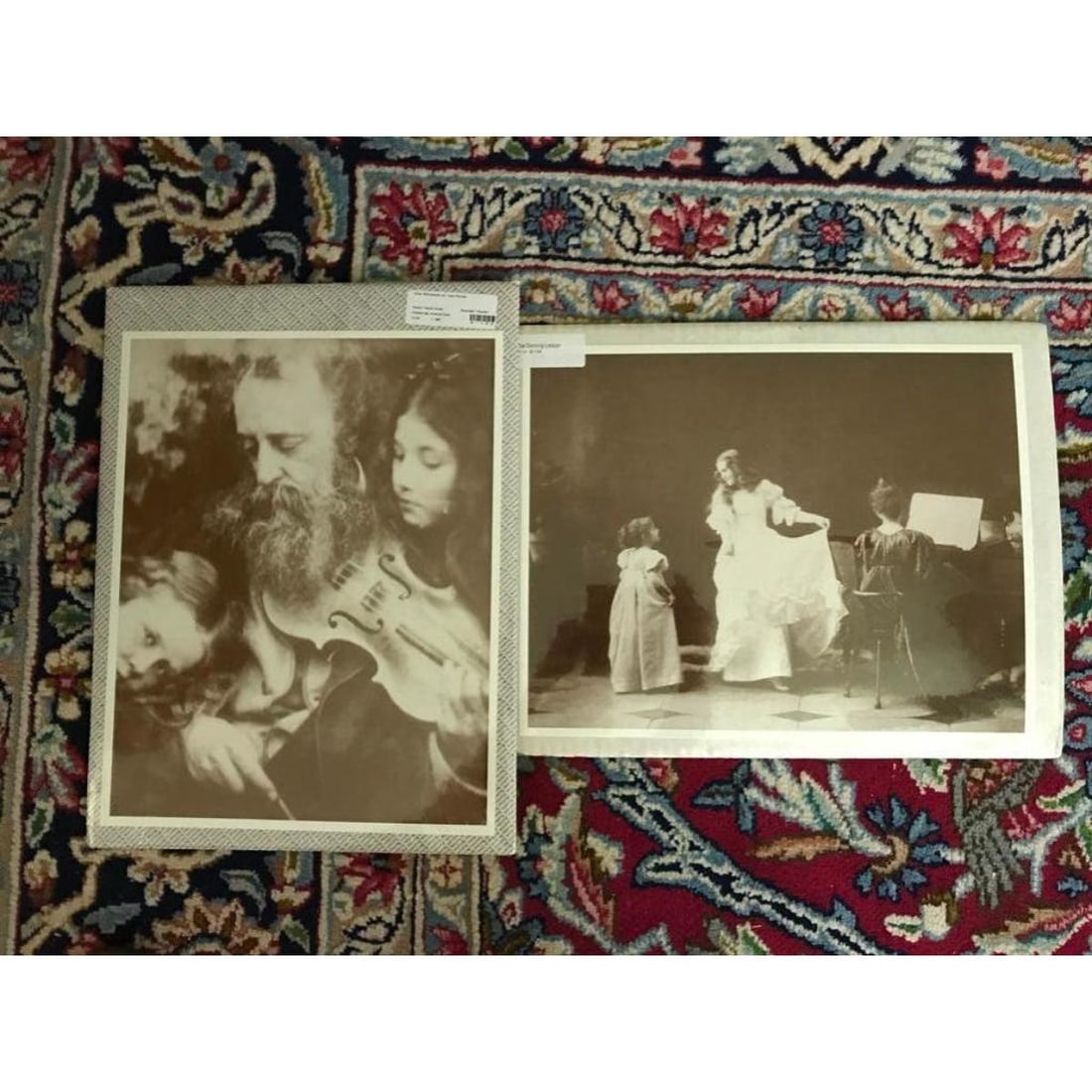 Pair of Art Nouveau Style Photo Prints (1 of 3)